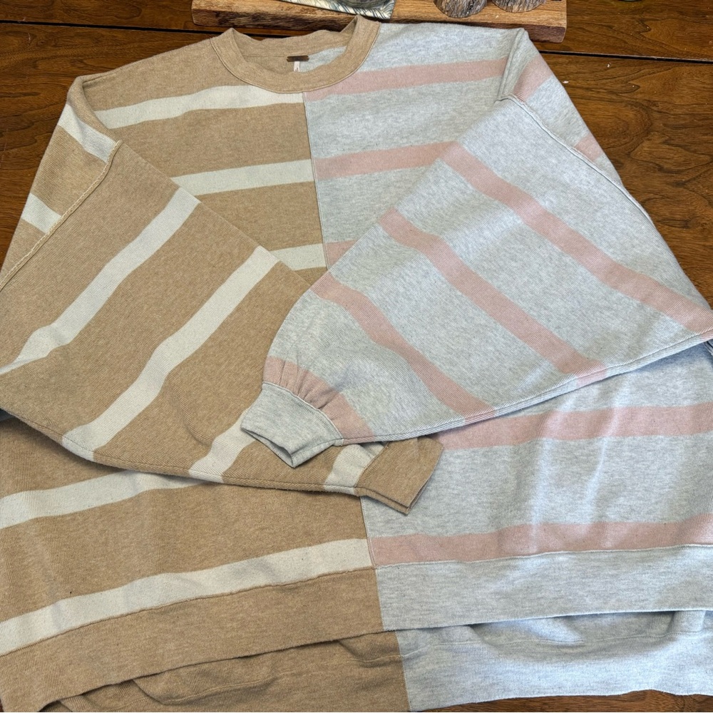 Free People Multicolor Knit Sweater